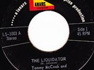 TOMMY McCOOK - THE LIQUIDATOR b/w Tribute To Don  - 1st press ANARC label   ??