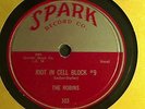 the Robins Riot in Cell Block #9 Spark 103   doo-wop/blues  78 rpm