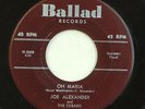 Joe Alexander/Cubans-Oh Maria-Ballad 1008-CHUCK BERRY'S 1ST RECORD