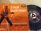 EDDIE COCHRAN:C'MON EVERYBODY:EP:1ST ISSUE:TRI LONDON:RE-U1214:1959: