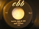 EDDIE DANIELS on Ebb Playin' Hide Go Seek Whoa Whoa Baby Rockabilly 45 vg