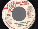 SMOKEY JOE - CROWD A SOUND MAN / VERSION - BUN GEM RECORDS 7