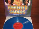 ROBERTO CARLOS IN SPANISH  LP EXITOS VOL 2- COLOR BLUE COLOMBIA CBS RARE