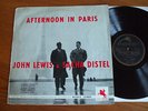 RARE JOHN LEWIS & SACHA DISTEL/AFTERNOON IN PARIS/BARNEY WILLEN/FRENCH JAZZ 1958