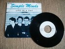 1 Single Vinyl 7´ - SIMPLE MINDS - Life in a Day - Muster - WHITE LABEL -  