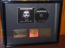 Rammstein Gold Award RIAA 