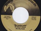 MOODY SCOTT My Lovely Lady  modern soul 45 BOOGIE northern soul HEAR