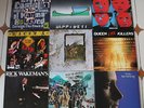VINYL LP RECORD COLLECTION BEATLES LED ZEPPELIN DEEP PURPLE QUEEN KATE BUSH ELP