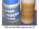 Edison 4-minute Fox Trot Cylinder Rec #5165 Tennessee Happy Boys Apron Strings
