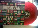 RED LP - BOB MARLEY/WAILERS - SURVIVAL - TUFF GONG - EX