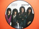KISS LICK IT UP DUTCH picture disc lp vinyl