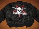 JACKET BOMBER HOLY MOSES thrash metal cult band   XL reversible