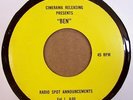 BEN MICHAEL JACKSON RELATED 1972 VERY RARE ONE SIDED FILM SPOT PROMO 45 MINT-