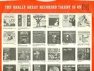 LP INNER RED SLEEVE FOR VEE JAY RECORDS -  BEATLES