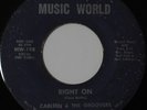 CARLEEN & THE GROOVERS Right On The Thing MUSIC WORLD  Funk 45 LISTEN