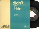 EVELYN FREEMAN Didn't it rain ORIGINAL 1964 FRENCH EP 7