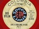 Bob Dylan RED WAX PROMO - Like a rolling stone (Part 1&2)