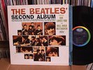 CLEAN MONO VINYL THE BEATLES SECOND ALBUM LP 1st Capitol Rainbow geroge harrison