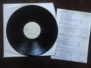 beatles john lennon live in new york city LP Musterplatte Promo Weissmuster