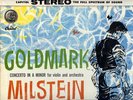 CAPITOL SP 8414 MILSTEIN GOLDMARK VIOLIN CONCERTO