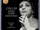 Columbia SAX 2293 Blue/Silver - MARIA CALLAS Portrays Verdi Heroines - Rescigno