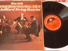 Bartok String Quartets 3 & 4  - Juilliard Quartet (Columbia SAX 5261)