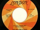 ROLLING STONES It's All Over PROMO 45