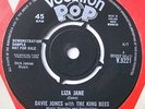 David Bowie EXTREM RARE promo Vocalion Liza Jane 1964 vinyl 7