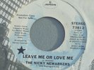 Nicky Newarkers Woman Rare Northern Soul 45 b/w Leave Me or Love Me