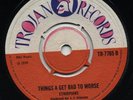 (Skinhead Reggae) BAD TO WORSE The Ethiopians/ SATISFACTION Carl Dawkins (EX-) ?