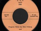 Scarce Stan Freberg Advertising 45 EP for Zee Paper Products