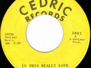 DON GARDNER Is This Really Love NORTHERN SOUL 45 on CEDRIC 3003