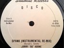 * JIMMY BO HORNE Spank Re-Mix CRAZY RARE DISCO PROMO Sunshine 12