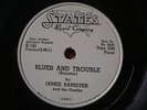 James Banister Alfred Harris Blues 'n' Trouble very rare States promo 78 Chicago