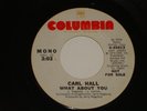 CARL HALL  What About You COLUMBIA 45813 ModerN NortherN SouL PROMO Rare 45