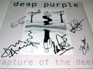 DEEP PURPLE Rapture of the, VINYL Ian Gillan Rainbow Whitesnake Autograph SIGNED