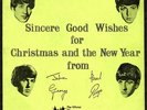 THE BEATLES:1st CHRISTMAS FAN CLUB FLEXI inc.G/FOLD COVER/NEWSLETTER,1963