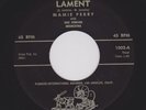 '59 W. Coast NORTHERN Soul/R&B MAMIE PERRY Lament PIONEER INTL, 1002 M- HEAR NOW