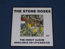 STONE ROSES - ORIGINAL  PROMO POSTER (HAPPY MONDAYS, THE SMITHS, NEW ORDER)