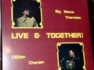 BIG MAMA THORNTON Live & Together CLIFTON CHENIER LP Sealed Crazy Cajun zydeco