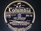 VIOLONCELLO 78 rpm RECORD Columbia MAURICE MARECHAL Les Erinnyes MASSENET France
