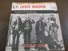 HAWKWIND silver machine  RARE ISRAEL COVER  ISRAELI  P/S