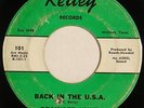 GRAINGER HUNT Texas rockabilly soul shaker 45 on KELLEY “Back In USA” rare  HEAR