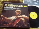 CELLO CHAMBER CONC. ROSTROPOVICH - Argerich, Melos 5x LP BOX DGG ST SUPERB MINT