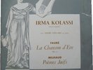  IRMA KOLASSI FAURE DECCA LXT 2897 FRANCE