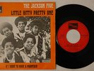 JACKSON 5 LITTLE BITTY PRETTY ONE RARE FRENCH P.S. Tamla Motown Michael Jackson