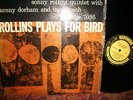 Sonny Rollins/K.Dorham Plays for Bird Prestige Mono 7095 DG/RVG 1957 EX/EX  N.J.