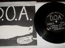 D.O.A. DOA 1978 EP W/ LYRIC INSERT KBD PUNK DISCO SUCKS 1ST PRESS 7