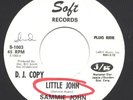 SAMMIE JOHN Little John/Big Boss 45 northern soul hammond promo HEAR