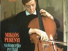 Miklos PERENYI - CELLO RECITAL w. YOUNG PERENYI - RARE early QUALITON LPX 1212